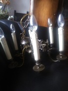 Mosiężny żyrandol 