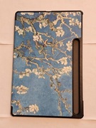 Etui do Samsung Galaxy Tab S9+ (X816B) – Niebieskie w Kwiaty