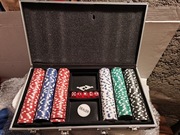 Zestaw żetonow do pokera 