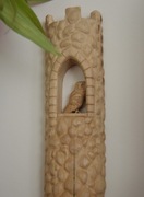 Rzeźba 'Sowa" do powieszenia na ścianie