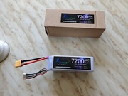 Bateria Pakiet 6s 22.2v 7200mAh 60C Nowy
