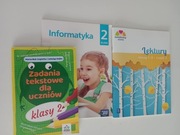 Książki ćwiczenia klasa 2 nowe informatyka matematyka lektury
