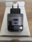 Ładowarka UGREEN Ładowarka sieciowa GaN X614USB-C + USB45W z kablem szara