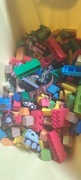 Ogromny karton klocków plus figurki 