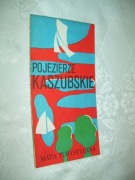 POJEZIERZE KASZUBSKIE - MAPA TURYSTYCZNA - 1981