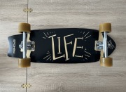 Longboard Spokey LIFE cruiser deska stan jak nowy użyty raz