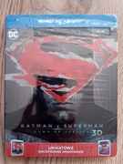 Batman V Superman Steelbook 2D 3D Polska dyst
