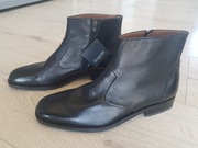 BUGATTI 41 BUTY PÓŁBUTY skóra skórzane