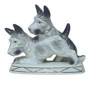 Figurka Pieski  Terrier Carl Scheidig Gräfenthal  