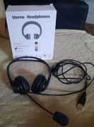 Słuchawki z mikrofonem