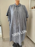 Tunika , sukienka , koszula damska XXXL , 100% LEN 