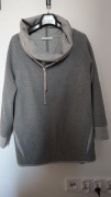 Ciekawa bluza-naturalna tkanina, rozm. 40/L
