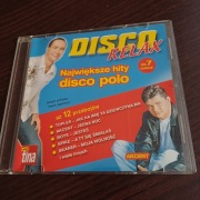 PŁYTA CD - DISCO RELAX - NAJWIĘKSZE PRZEBOJE DISCO POLO -.