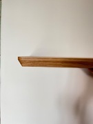 Półka z krytym montażem debowa 