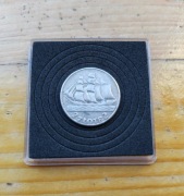 SREBRNE 2 ZŁOTE Z 1936 ROK ŻAGLOWIEC