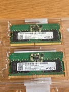 Pamięć RAM DDR5 16GB (2x8GB) Micron 4800MHz SO-DIMM - Komplet