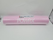 Mata do ćwiczeń jogi Powrx 173x61x0,5cm różowa antypoślizgowa 