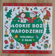 Słodkie Boże Narodzenie Koloruj z nami