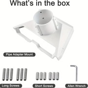 Łącznik/Adaptor do rury STARLINK gen 3 ALUMINIM