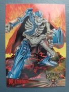 KARTA kolekcjonerska Fleer Ultra 95 z serii Skeleton Warriors - DR. CYBORN