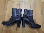 Buty skórzane Tomaris 41, ciekawy fason