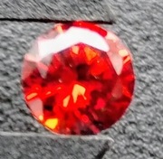 0.216 CT LICYTACJA KAMIEŃ naturalny Red SZLIF DIAMENTU-BRYLANTU 