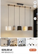 Lampa wiszący LINDBY