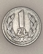 1 zł 1966 rok ładny egzemplarz 