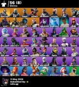 OG KONTO FORTNITE 56 rzadkich skórek okazja !