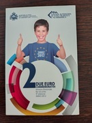 2 Euro San Marino 2012 w oryginalnym opakowaniu 10 lat Euro