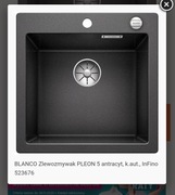 BLANCO Zlewozmywak PLEON 5 antracyt, k.aut., InFino 523676