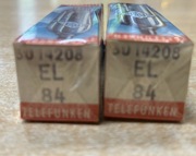 EL84  TELEFUNKEN  - te  same  numery - NOWE 