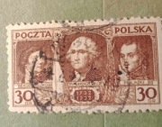 Znaczek nr 250 - 1930-1939