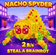 Nacho Spyder 2 B/s | Steal A Brainrot | Brainrot God | Roblox