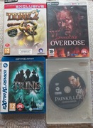 zestaw 4 gier na PC Trine I, Trine II, Painkiller 2 części