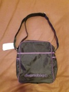 Czarna torba sportowa Diverse A4