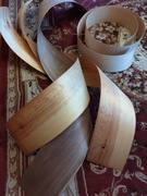 Fornir Orzech Duży Zestaw Prawdziwe drewno