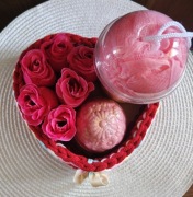 Koszyk, serce prezentowe