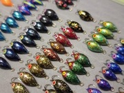 Żuczki podlodowe na lód, przynęty na okonie z lodu