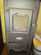 Stalowy Kominek - Nieużywany