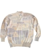 Retro vintage sweter damski wełna angora Griffon M