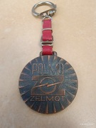 Brelok 70 LAT POLMO ZELMOT części samochodowe PRL jak nowy