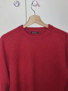 Sweter Springfield M czerwony 100% we