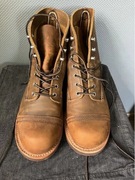 Botki sznurowane buty męskie handmade jak kultowe Red Wing 8083