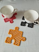 Podstawka pod kubek 2w1 - puzzle