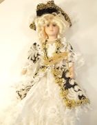 Porcelanowa Lalka ok.25cm Główka i Ręce Porcelana z Kolekcji, nie bawiona