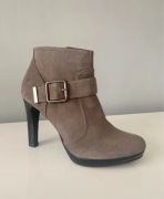 Botki Minelli taupe zamsz 37