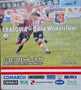 Bilet Cracovia - Odra Wodzisław  21.08.2004