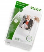 Koszulki poszerzane Leitz Premium na dokumenty A4 170 mic. 10 sztuk
