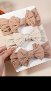 Opaska dziewczęca bowknot z kokardą, różne kolory